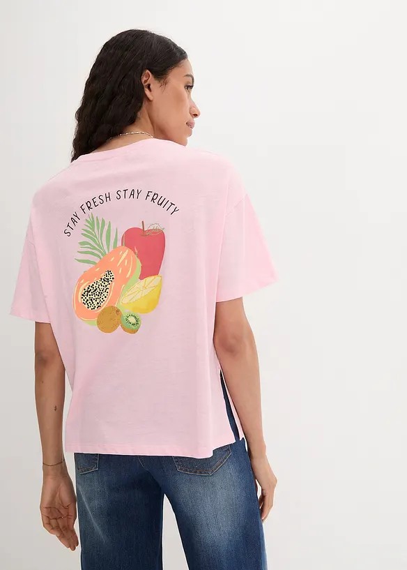 Oversize triko s potiskem, bonprix