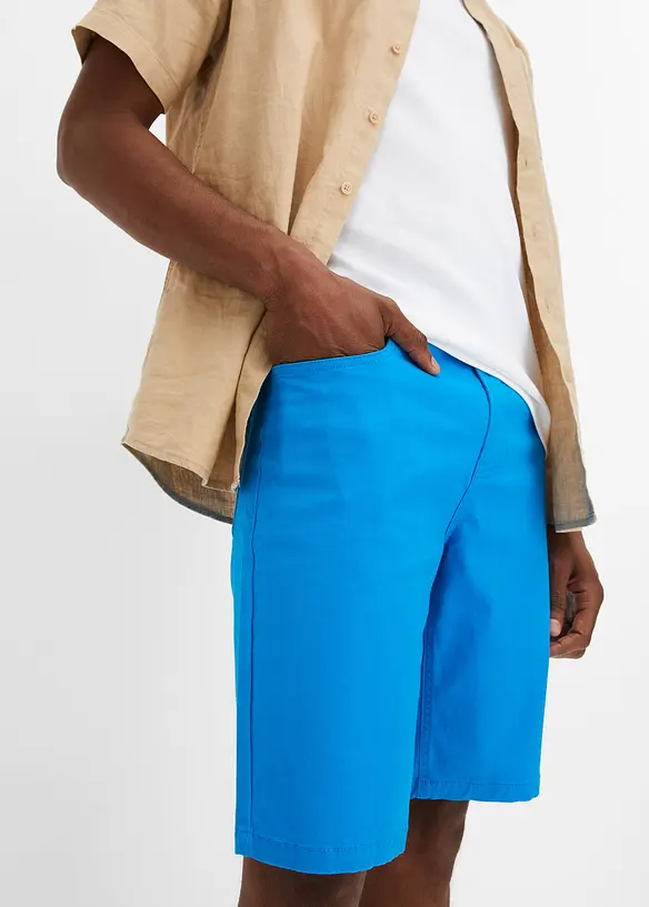 Strečové džínové bermudy, Classic Fit, bonprix