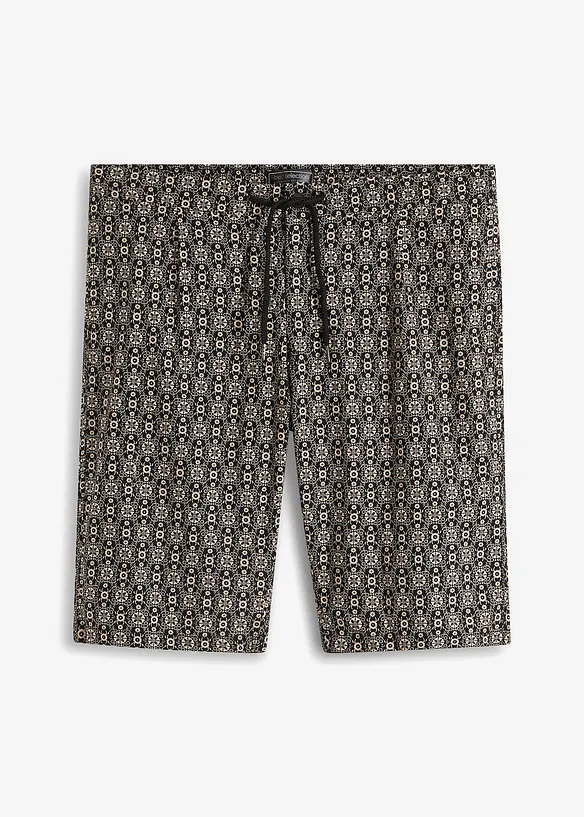 Lněné chino bermudy, bonprix
