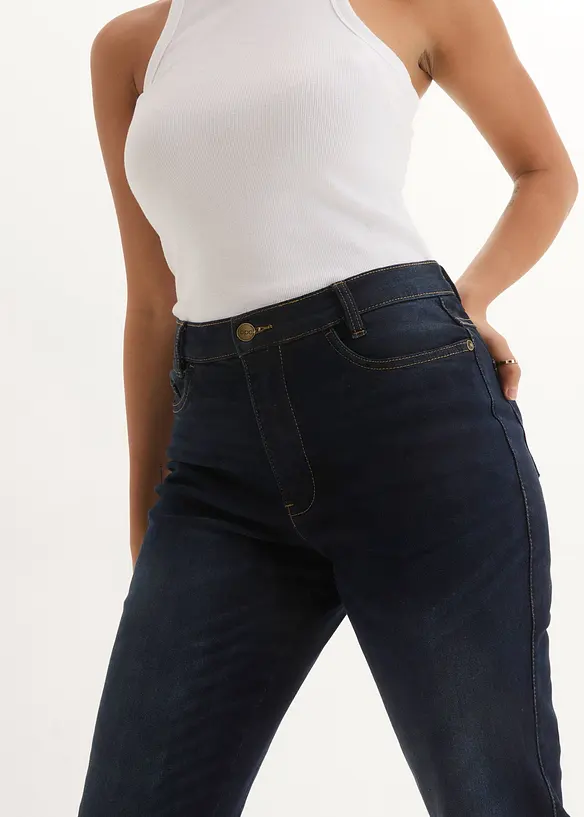 Bootcut džíny High Waist, s pohodlným pasem, bonprix
