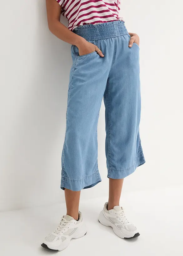 Kalhoty Culotte z lyocellu, bonprix