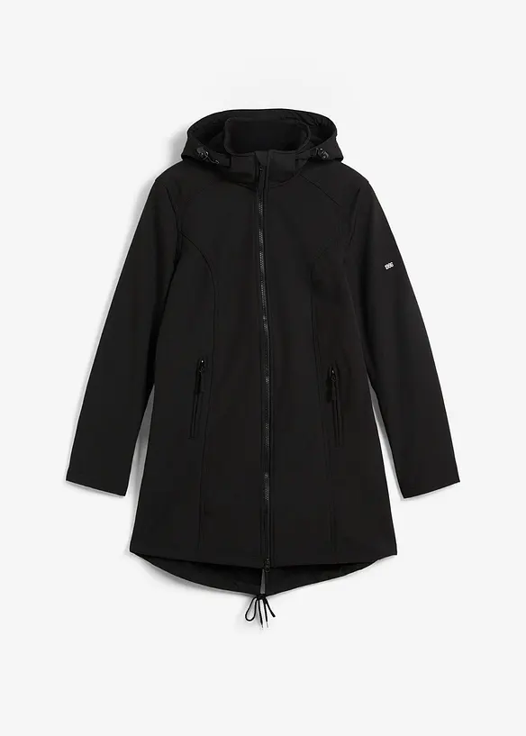 Softshellová parka, vodoodpudivá, bonprix