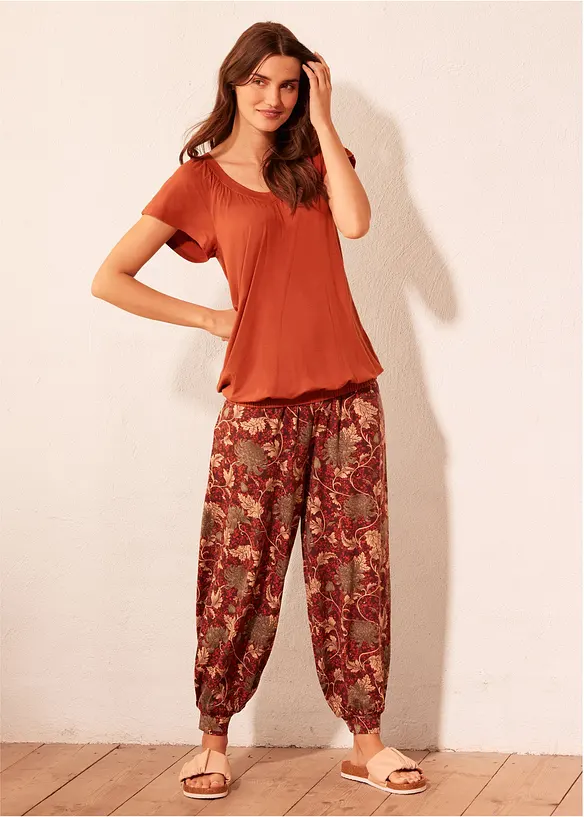 Tričko z viskózové směsi, bonprix