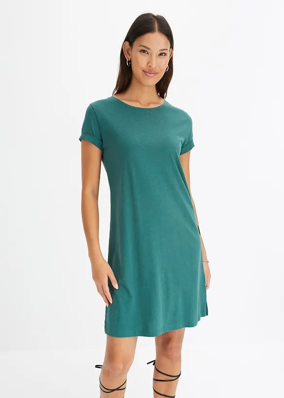 Úpletové oversize šaty, bonprix