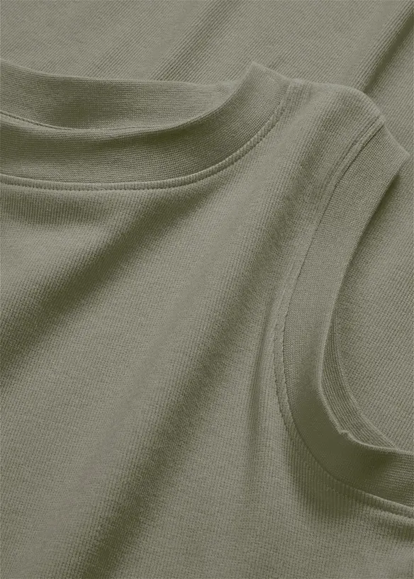 Žerzejové šaty z bavlny se strečem, bonprix