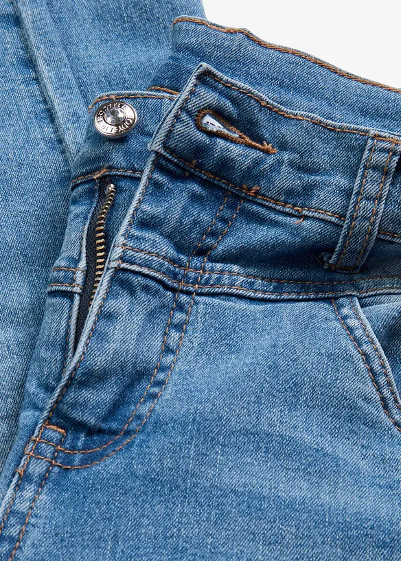 Zkrácené Skinny džíny Mid Waist, bonprix