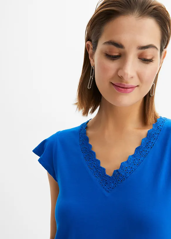 Tričko z viskózové směsi, bonprix