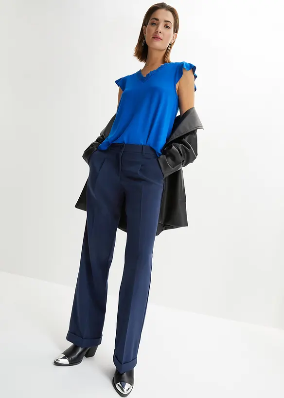 Tričko z viskózové směsi, bonprix