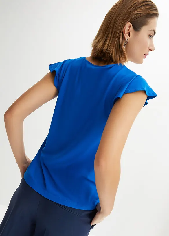 Tričko z viskózové směsi, bonprix