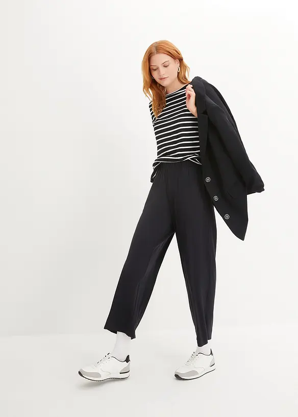7/8 kalhoty, High Waist (2 ks v balení), bonprix