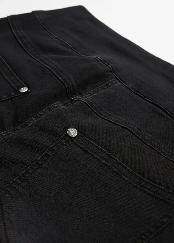 Straight džíny Mid Waist, Super Stretch, s pohodlným pasem, bonprix