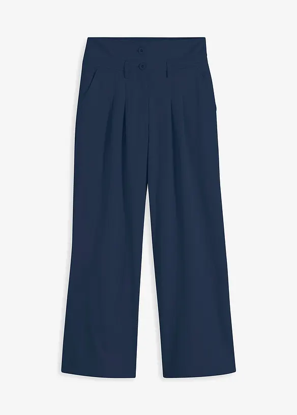 Zvonové kalhoty, High Waist, bonprix