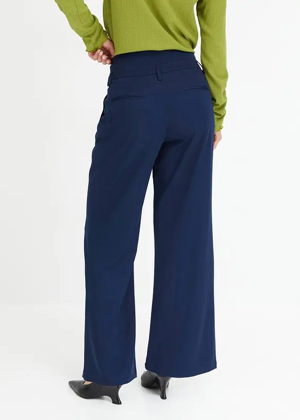 Zvonové kalhoty, High Waist, bonprix