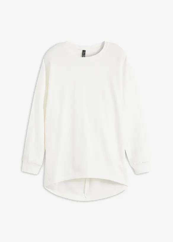Oversize mikina z čisté bavlny, bonprix