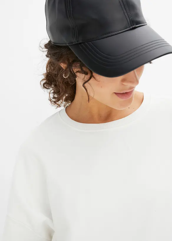 Oversize mikina z čisté bavlny, bonprix