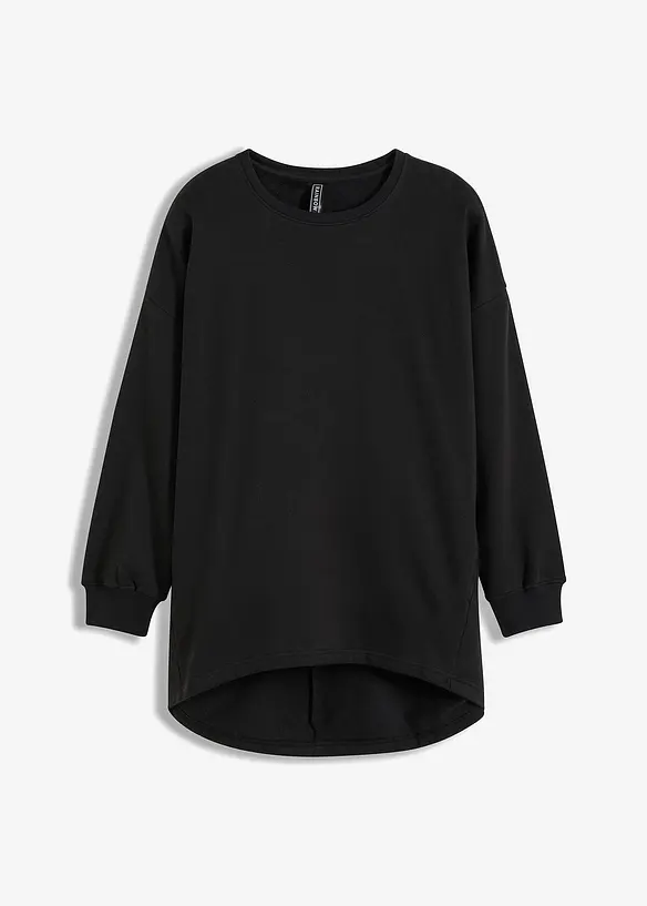 Oversize mikina z čisté bavlny, bonprix