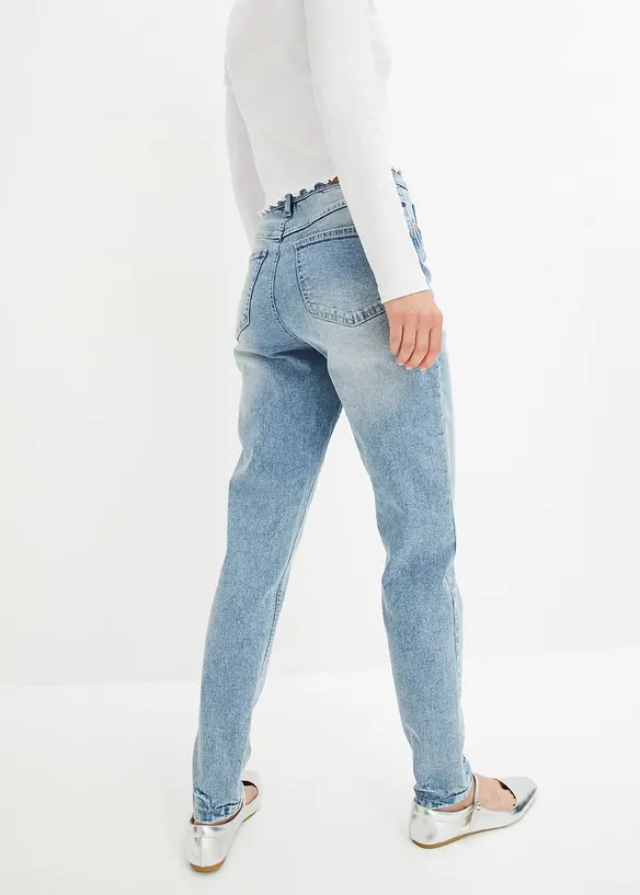 Strečové džíny Mom, High Waist, bonprix