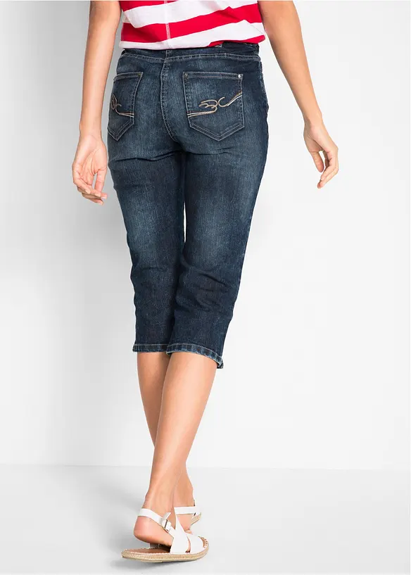 Strečové džíny Straight, Mid Waist, bonprix
