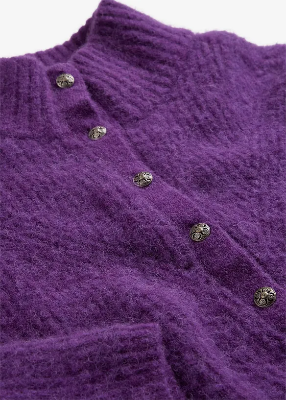 Oversize vlněný svetr s alpakou, bonprix