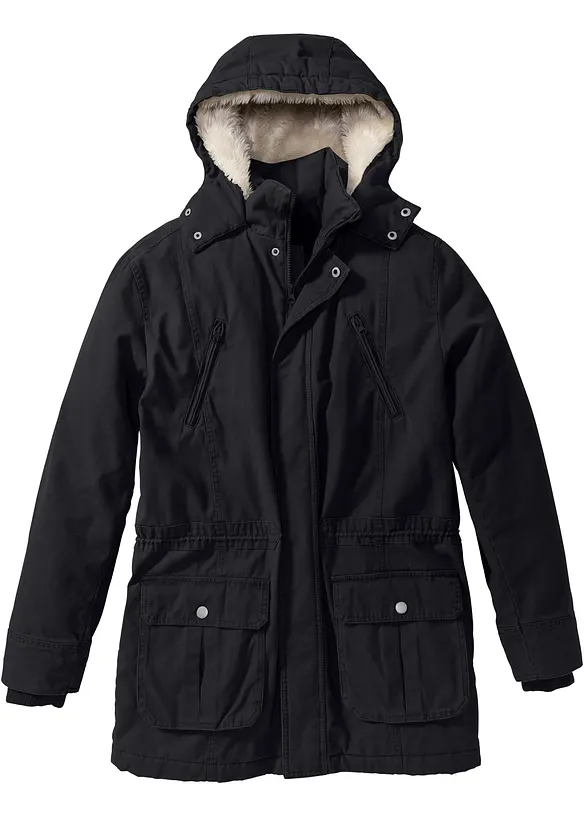 Zateplená zimní parka, bonprix
