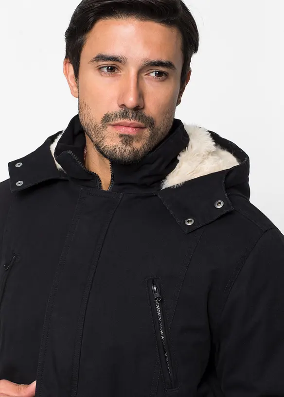 Zateplená zimní parka, bonprix