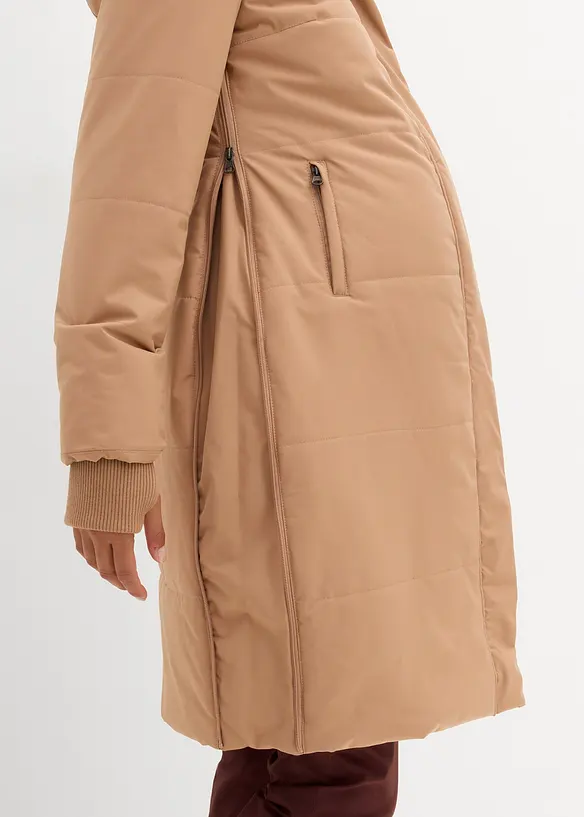 Prošívaný těhotenský/nosicí kabát 3 v 1, bonprix