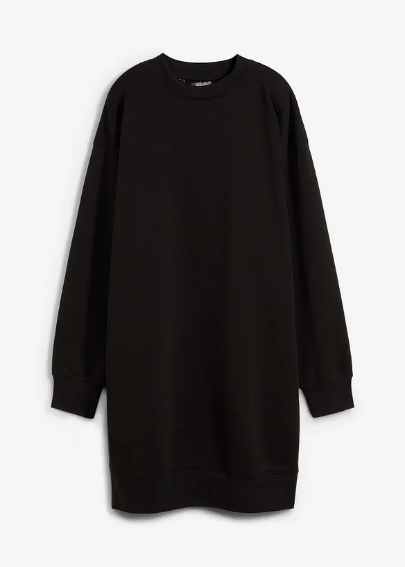 Oversize šaty z teplákoviny, bonprix