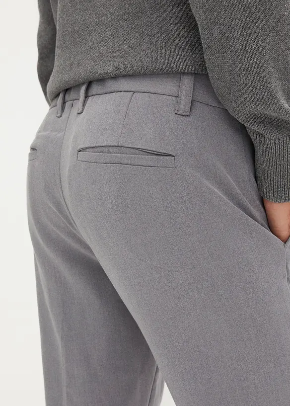 Elegantní kalhoty s puky, Regular Fit, bonprix