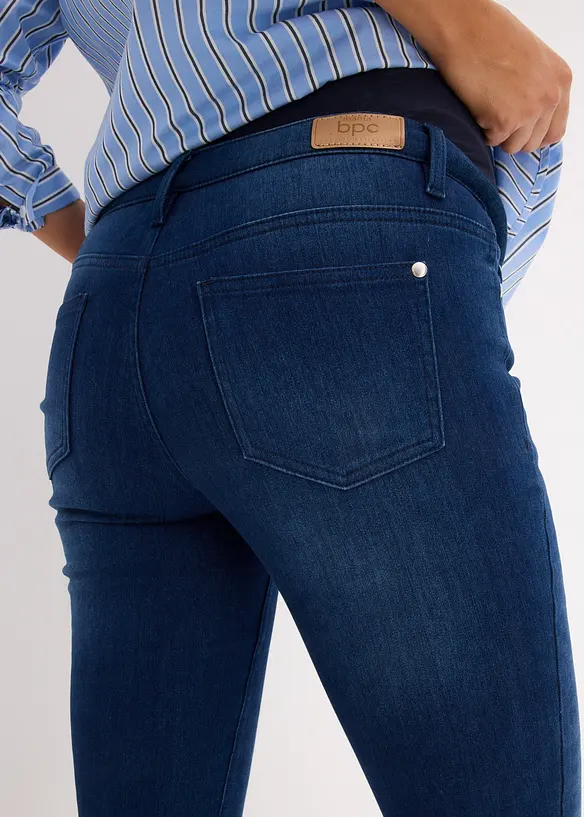 Strečové těhotenské termodžíny, Slim Fit, bonprix