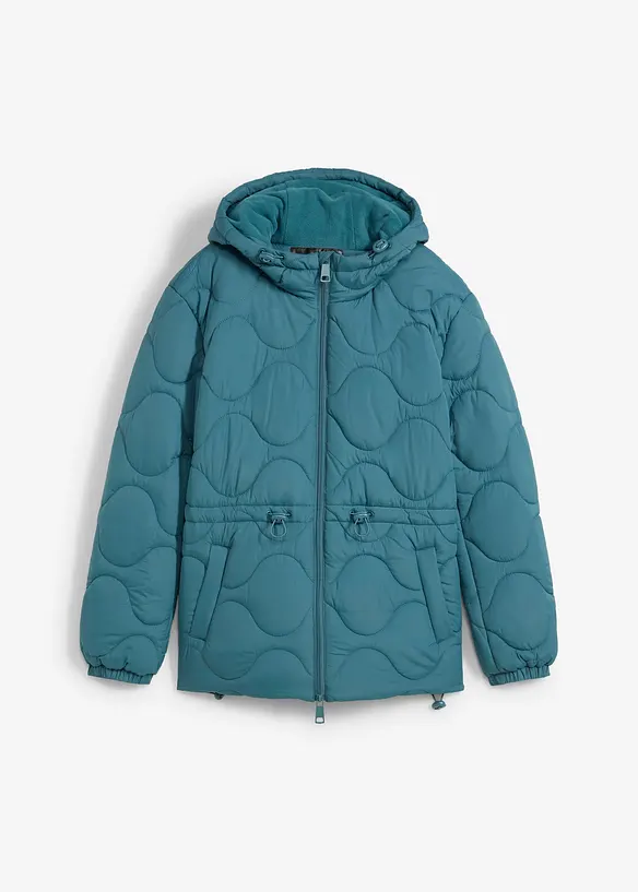 Prošívaná bunda s kapucí, bonprix