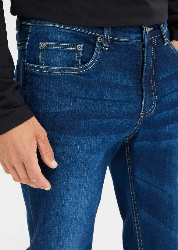 Strečové džíny Regular Fit, Tapered, bonprix