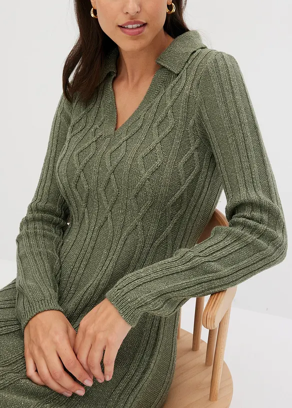 Pletené šaty, bonprix