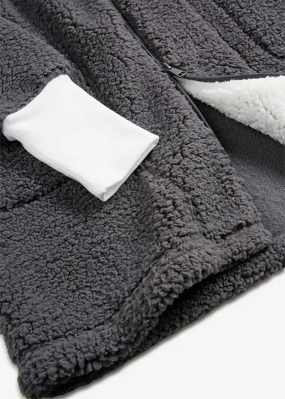 Bunda z plyšového flísu, bonprix