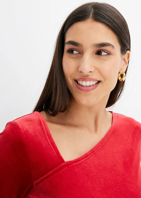 Triko z měkkého sametu, bonprix