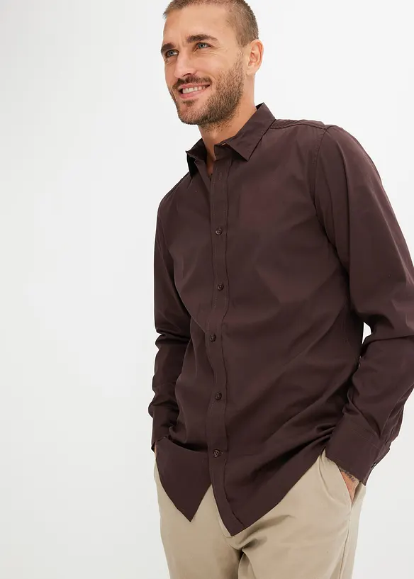 Business košile se strečem, Slim Fit, bonprix