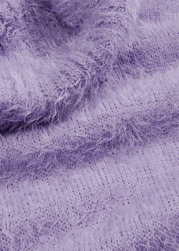 Rolákový svetr z měkké peříčkové příze, bonprix