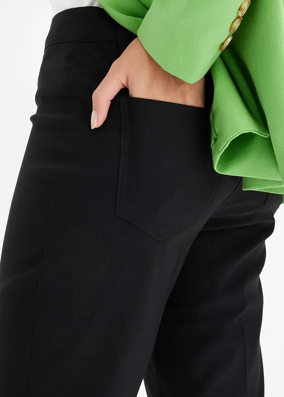 Strečové kalhoty, Bootcut, bonprix