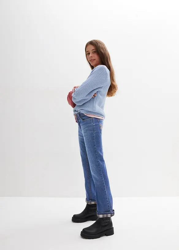 Termo džíny Falred, High Waist, bonprix