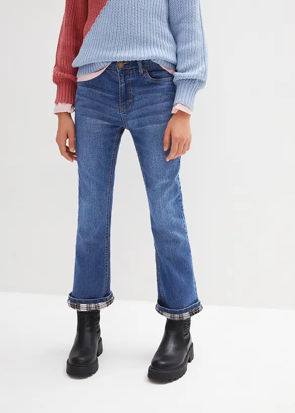 Termo džíny Falred, High Waist, bonprix