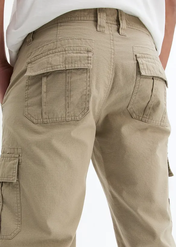 Dlouhé cargo bermudy, Regular Fit, z čisté bavlny, bonprix