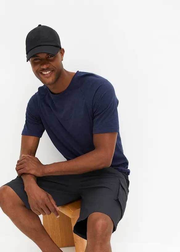 Cargo bermudy z čisté bavlny, Relaxed Fit, bonprix