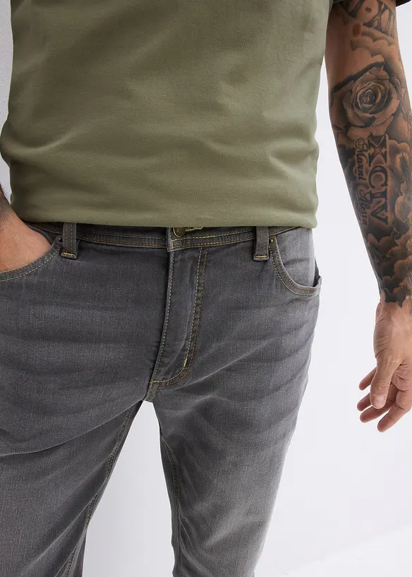 Strečové džíny Regular Fit, Straight, bonprix