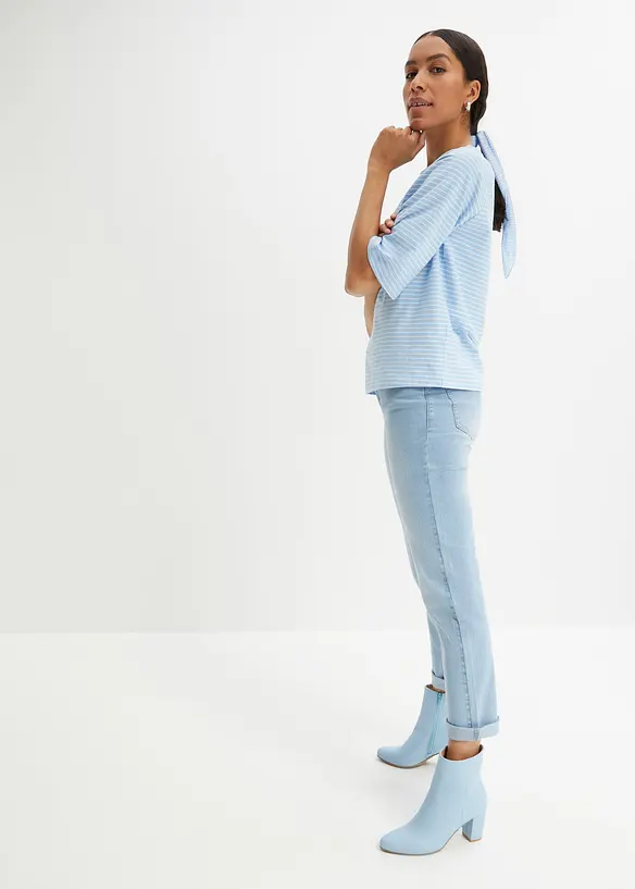 Strečové džíny Straight, Mid Waist, bonprix