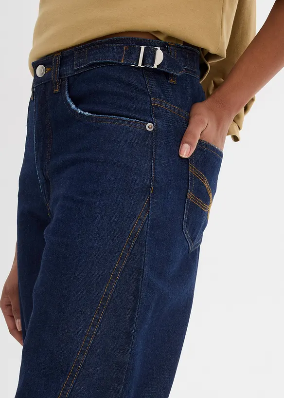 Balonové džíny, Mid Waist, bonprix