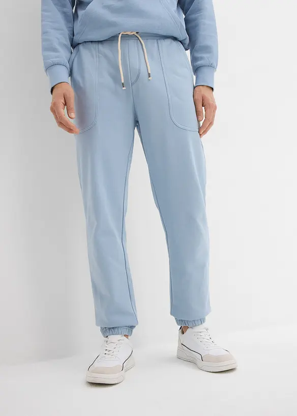 Joggingové kalhoty z čisté organické bavlny, bonprix