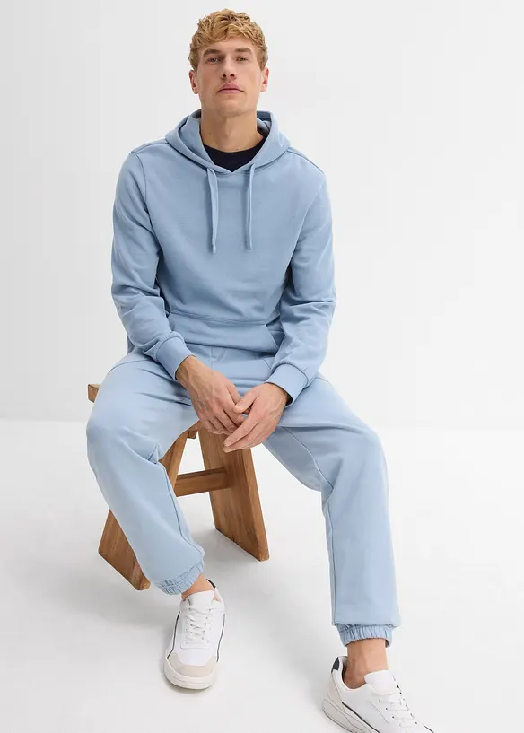 Joggingové kalhoty z čisté organické bavlny, bonprix