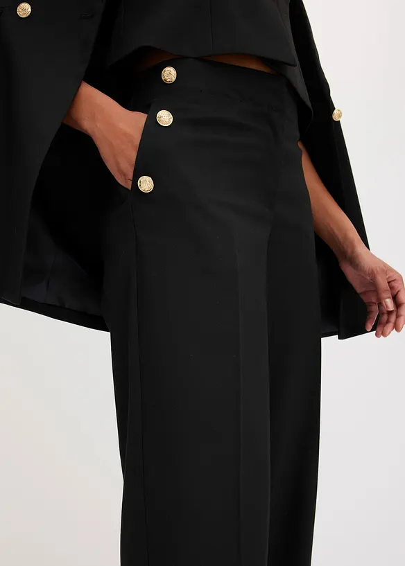 Marlene kalhoty s ozdobnými knoflíky, bonprix