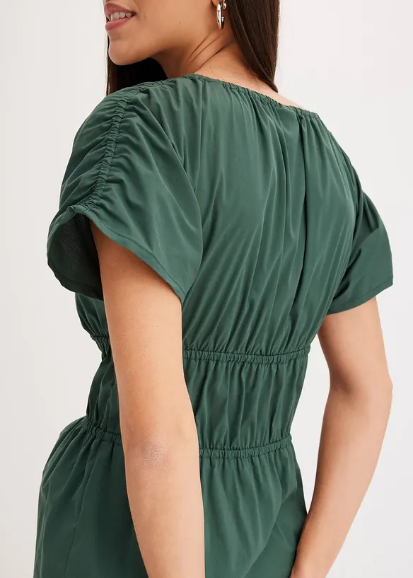 Halenkový top s nařasením, bonprix