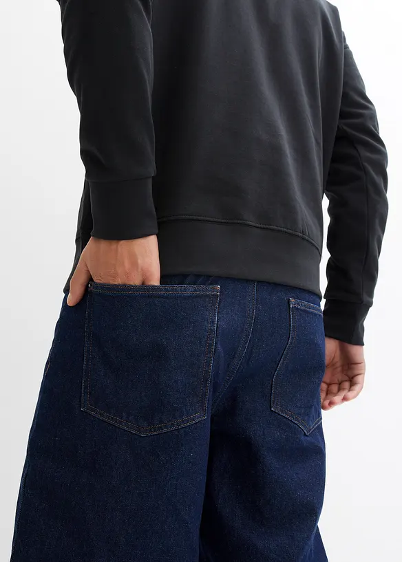 Mikina z čisté organické bavlny, střih Loose Fit, bonprix