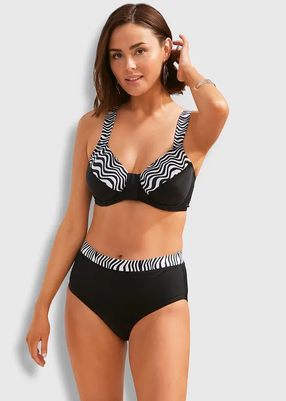Zmenšovací bikiny s vyztuženými ramínky (2dílná souprava), bonprix